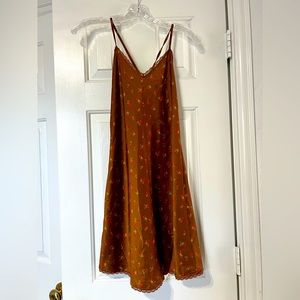 Satin slip dress